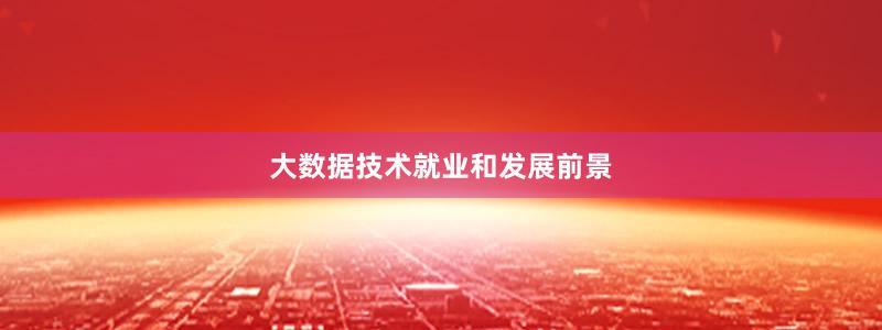 大數(shù)據(jù)技術(shù)就業(yè)和發(fā)展前景